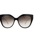 Fendi Baguette FE40011U 01F Black Frame with Grey Lens Sunglasses