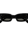 Gucci GG1827S 001 Cat Eye Black Frame with Grey lens Sunglasses