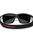 Prada Linea Rossa SPS A04 1BO-5S0 Matte Black Frame Dark Grey Lens Sunglasses