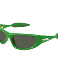 Bottega Venetta BV1184S 003 Green Frame with Dark Grey Lens Sunglasses