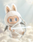 Pop Mart The Monsters Labubu "Zimomo - Angel in Clouds" Vinyl Face Figure