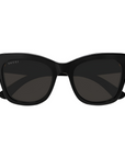 Gucci - GG1789S 001 Grey Black Square Sunglasses
