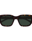 Gucci - GG1857S 002 Brown Dark Havana Square Sunglasses