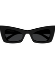 Saint Laurent - SL 702 001 Black Grey Cat Eye Sunglasses