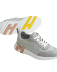 Hermès Bouncing Sneaker Technical Mesh Suede Gris Tempérance