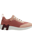 Hermès Bouncing Sneaker Suede Women Pink Parachute Fabric