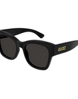 Gucci - GG1789S 001 Grey Black Square Sunglasses