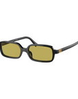 Miu Miu - SMU 11Z 16K07 Olive Green Black Rectangular Sunglasses