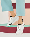 Hermès Bouncing Sneaker White Blanc Noir
