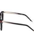 Christian Louboutin - LB0011 01B Black Silver Sunglasses