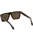 Christian Louboutin - LB0014 52N Dark Brown Sunglasses