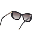 Christian Louboutin - LB0011 01B Black Silver Sunglasses