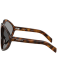 Prada - Juniper Tortoise SPR B21 20D-50Q Smoke Havana Sunglasses