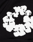 Denim Tears Cotton Wreath Hoodie Black/White