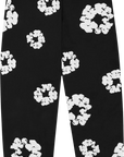 Denim Tears Cotton Wreath Sweatpants Black/White