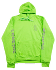 Chrome Hearts Miami Exclusive SCRIPT LOGO NEON GREEN HOODIE