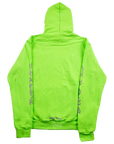 Chrome Hearts Miami Exclusive SCRIPT LOGO NEON GREEN HOODIE