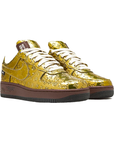 Louis Vuitton Nike Air Force 1 Low By Virgil Abloh Metallic Gold