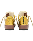 Louis Vuitton Nike Air Force 1 Low By Virgil Abloh Metallic Gold