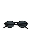 Saint Laurent SL 751 Jeanne 001 Black Oval Sunglasses