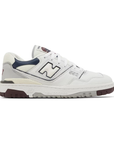 New Balance 550 White Natural Indigo Burgundy