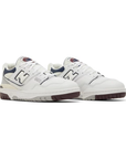New Balance 550 White Natural Indigo Burgundy