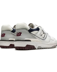 New Balance 550 White Natural Indigo Burgundy