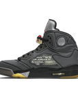 Air Jordan 5 Retro Off White Black 'Muslin'