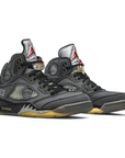 Air Jordan 5 Retro Off White Black 'Muslin'