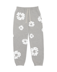 Denim Tears Cotton Wreath Sweatpants Grey/White