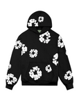 Denim Tears Cotton Wreath Hoodie Black/White