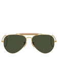 Ray-Ban - RB3030 Outdoorsman Green Arista Sunglasses