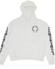 Chrome Hearts White Horseshoe Hoodie