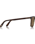 Tom Ford Fletcher TF 832 52J Sunglasses Dark Havana - Brown