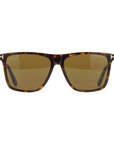 Tom Ford Fletcher TF 832 52J Sunglasses Dark Havana - Brown