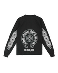 Chrome Hearts Miami Exclusive Floral Long Sleeve Black