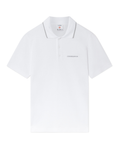 Casablanca Embossed Laurel Polo White