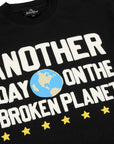 Broken Planet Another Day T-shirt - Black