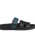 Hermès Chypre Sandal Black with Blue Strap
