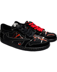 Customized by Artlanta Air Jordan 1 Retro Low OG SP Travis Scott Black Phantom Size 41