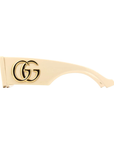 GUCCI GG1425S 004 Sunglass Women - Cream White