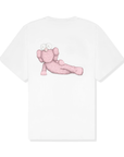 Kaws x Uniqlo UT Short Sleeve Graphic T-Shirt White Pink