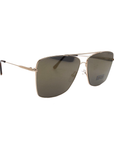 Tom Ford Magnus-02 FT 0651 (28C) Sunglasses Shiny Rose Gold/Brown