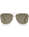 Tom Ford Magnus-02 FT 0651 (28C) Sunglasses Shiny Rose Gold/Brown