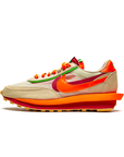 Nike LD Waffle Sacai CLOT Kiss of Death Net Orange Blaze