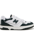 New Balance 550 White Dark Green
