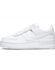 Nike Air Force 1 Low Shadow Triple White (WMNS)