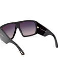 Tom Ford Raven TF 1036 ECO 01B Sunglasses- Grey Smoke Gradient