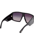 Tom Ford Raven TF 1036 ECO 01B Sunglasses- Grey Smoke Gradient