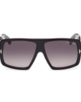 Tom Ford Raven TF 1036 ECO 01B Sunglasses- Grey Smoke Gradient